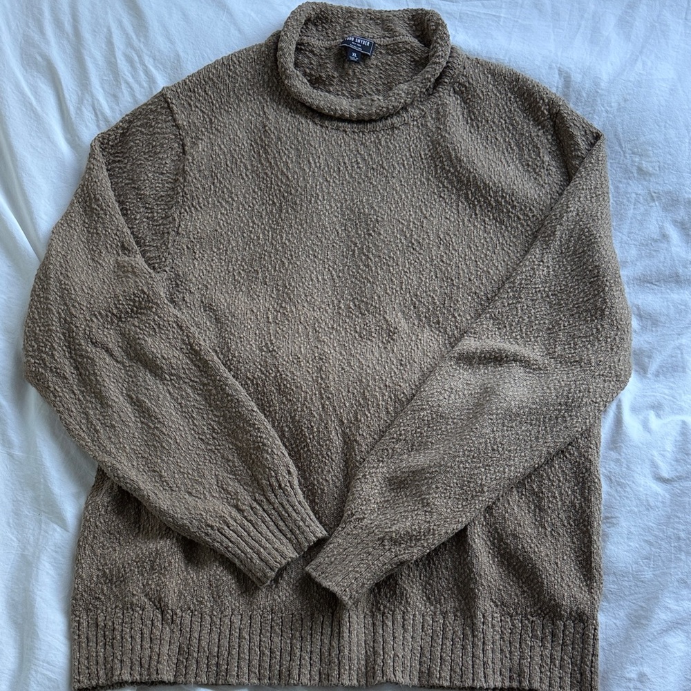 Todd Snyder Men's Turtleneck Sweater in Brown